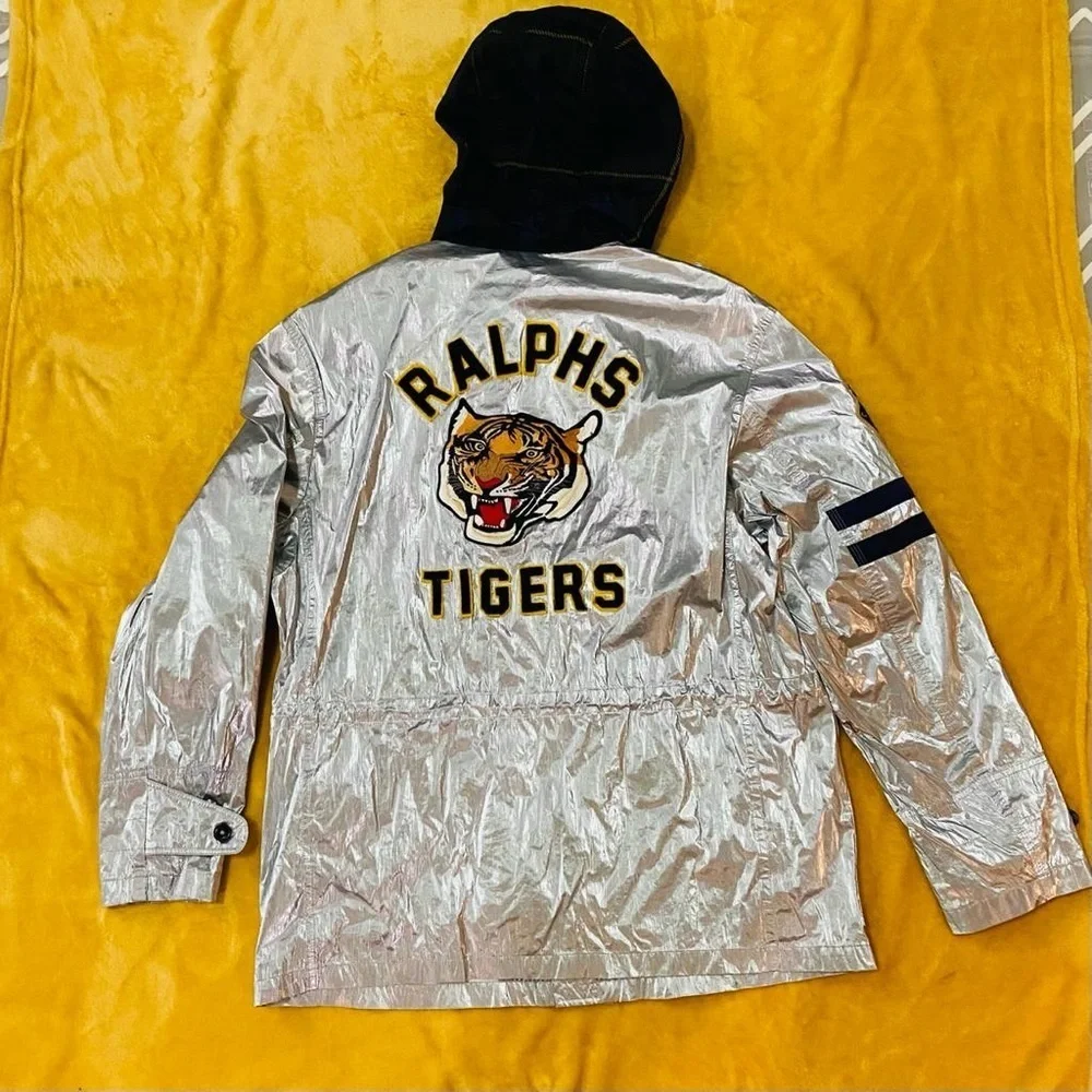 Rare vintage Ralph Lauren chrome coat